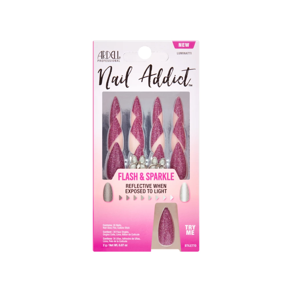 Ardell - Nail Addict Flash & Sparkle Luminattiosoitteessa Kicks.fi