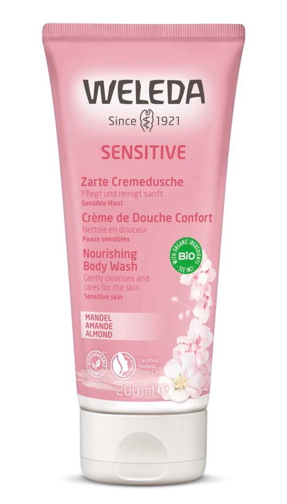 Weleda - Almond Sensitive Body Wash 200 ml på KICKS.se