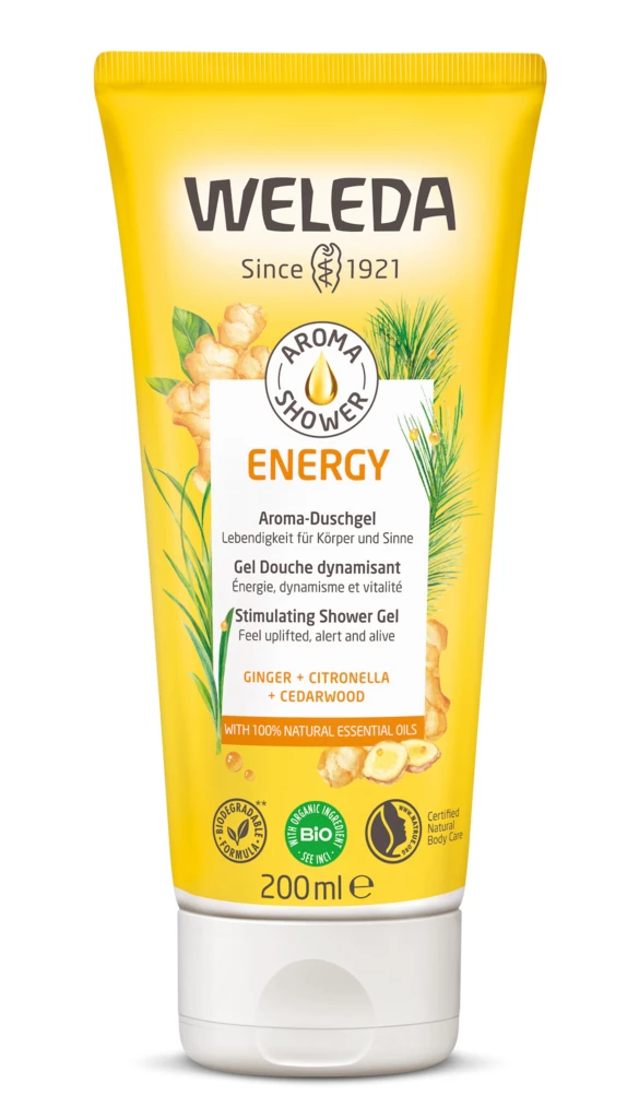 Weleda - Aroma Shower Energy Shower Gel 200 ml på KICKS.se