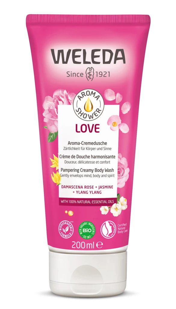 Weleda - Aroma Shower Love Shower Gel 200 ml på KICKS.se