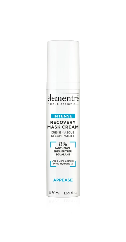 elementrē - Recovery Mask Cream - 8% Panthenol, Shea Butter, Squalane 50 ml på KICKS.no