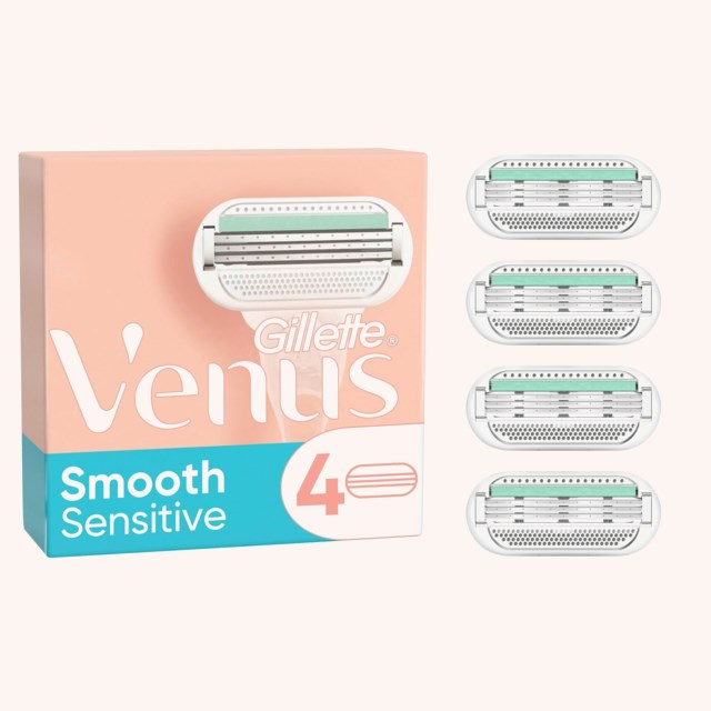 Smooth Sensitive Razor Blades 4 pack Smooth Sensitive Razor Blades 4 pack
