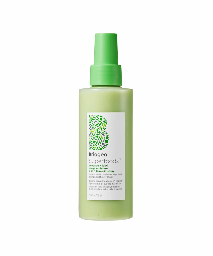 Briogeo - Superfoods™ Avocado + Kiwi Mega Moisture 3-in-1 Leave-In Spray 170 ml på KICKS.se