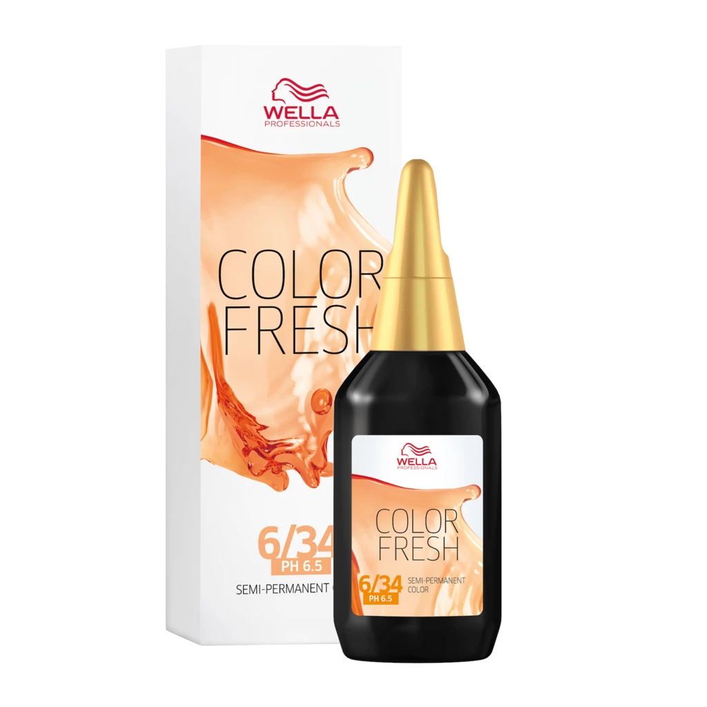 Wella Professionals - Color Fresh 6/34 Dark Blonde/Gold Red på KICKS.se