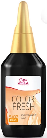 Wella Professionals - Color Fresh 5/07 Light Brown/Natural Brown på KICKS.se