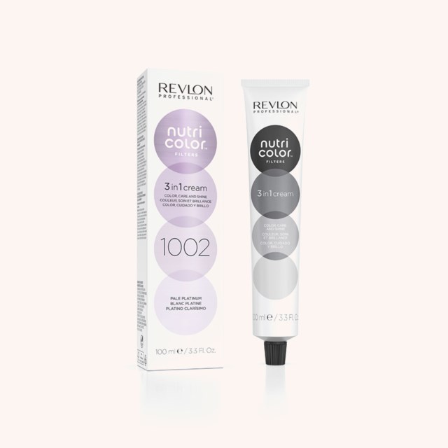 Nutri Color Filters Toning 1002 Pale Platinum 100 ml Nutri Color Filters Toning 1002 Pale Platinum 100 ml