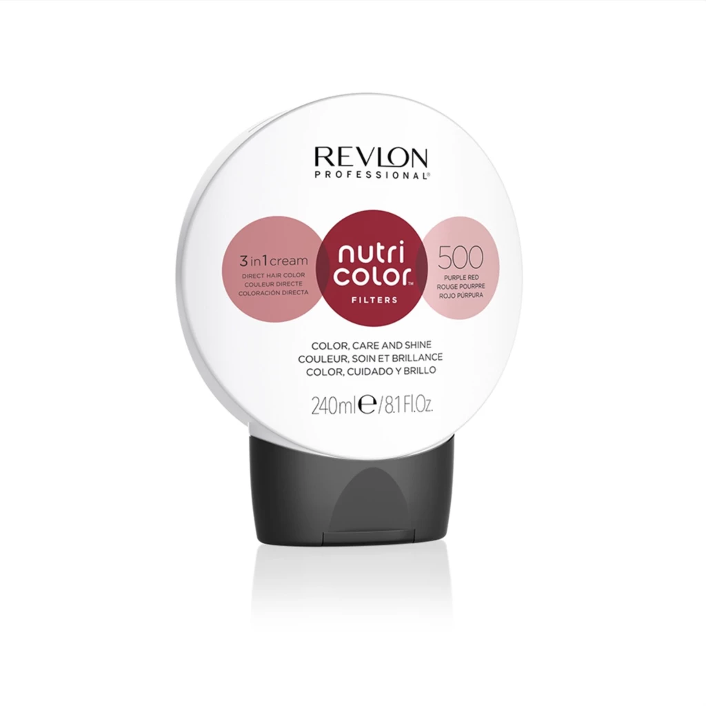 Revlon Professional - Nutri Color Filters Toning 500 Purple Red 240 ml på KICKS.se
