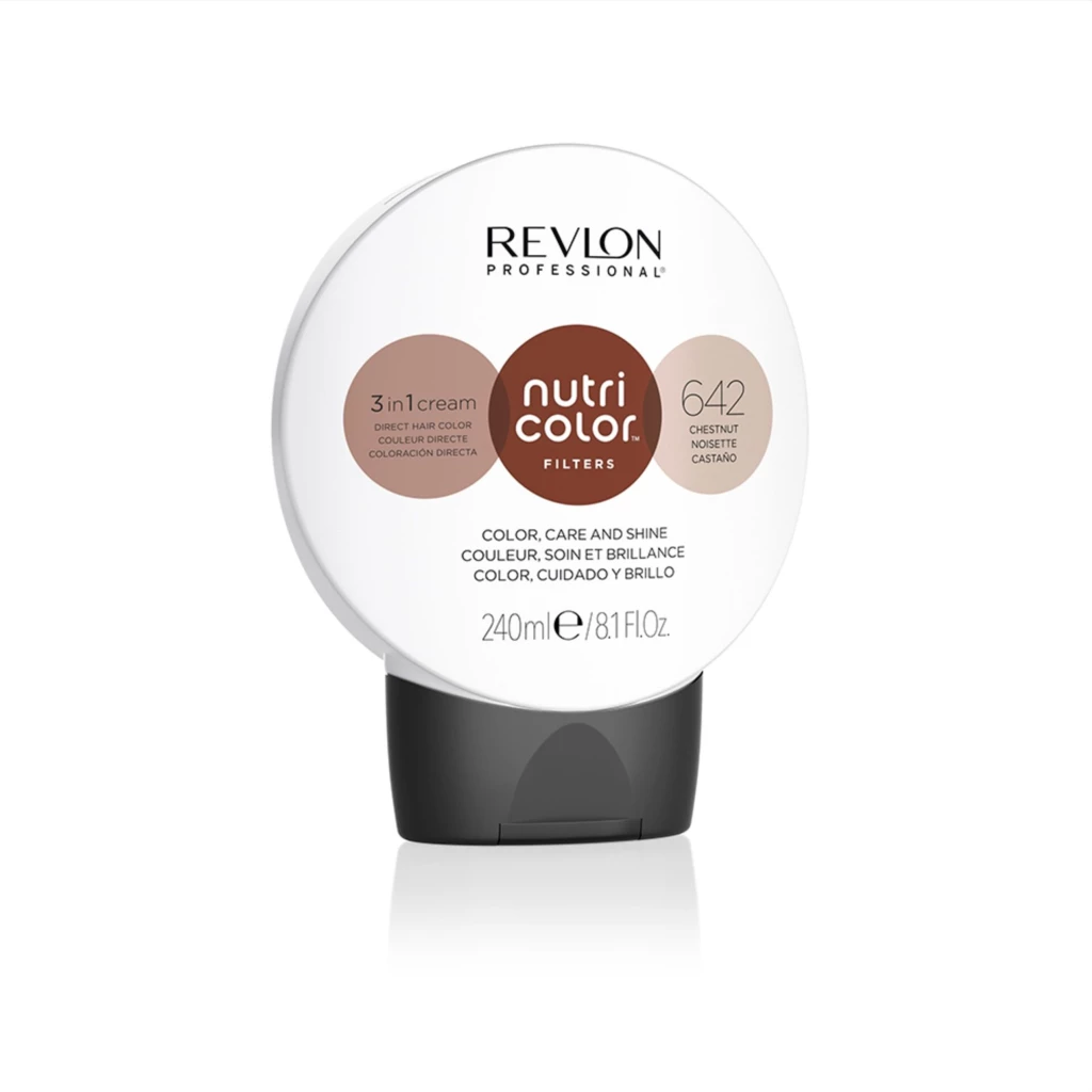 Revlon Professional - Nutri Color Filters Toning 642 Chestnut 240 ml på KICKS.se