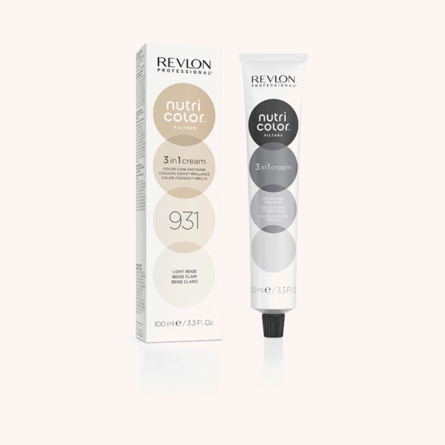 Nutri Color Filters Toning 931 Light Beige 100 ml Nutri Color Filters Toning 931 Light Beige 100 ml