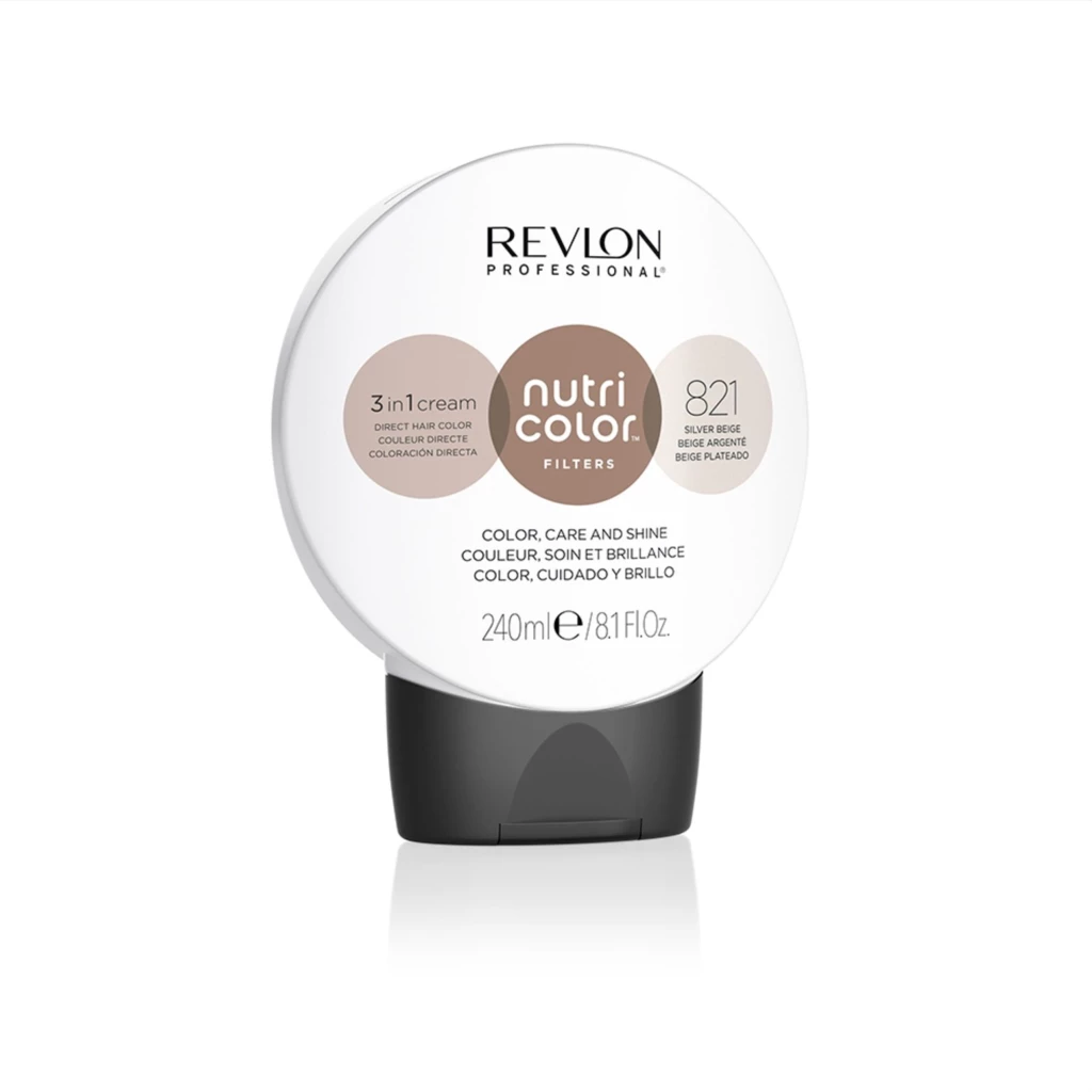 Revlon Professional - Nutri Color Filters Toning 821 Silver Beige 240 ml på KICKS.no