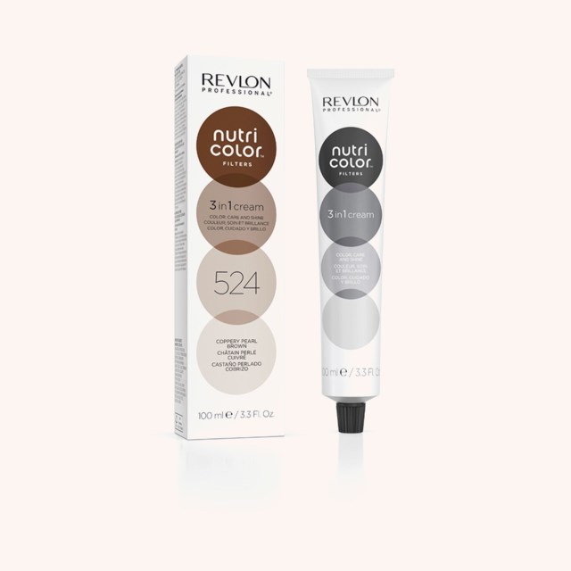 Nutri Color Filters Toning 524 Coppery Pearl Brown 100 ml Nutri Color Filters Toning 524 Coppery Pearl Brown 100 ml