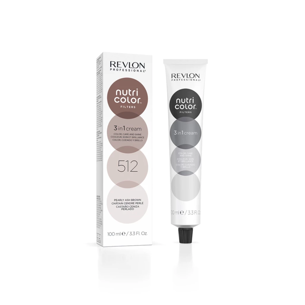 Revlon Professional - Nutri Color Filters Hair Toning Pearly Ash Brown 100 ml på KICKS.se