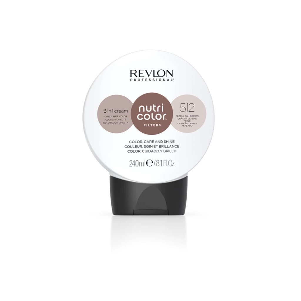 Revlon Professional - Nutri Color Filters Hair Toning Pearly Ash Brown 240 ml på KICKS.se