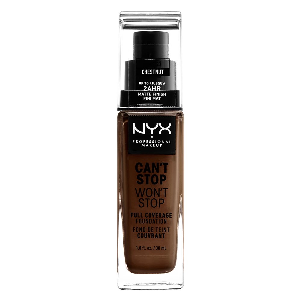 NYX Professional Makeup Can't Stop Won't Stop Foundation Chestnut - 30 ml