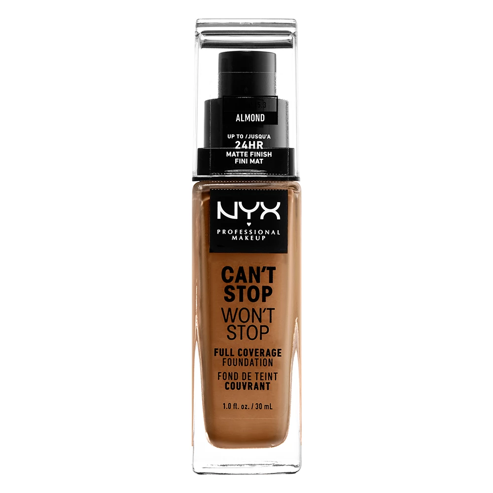 NYX Professional Makeup - Can't Stop Won't Stop Foundation Almond på KICKS.se