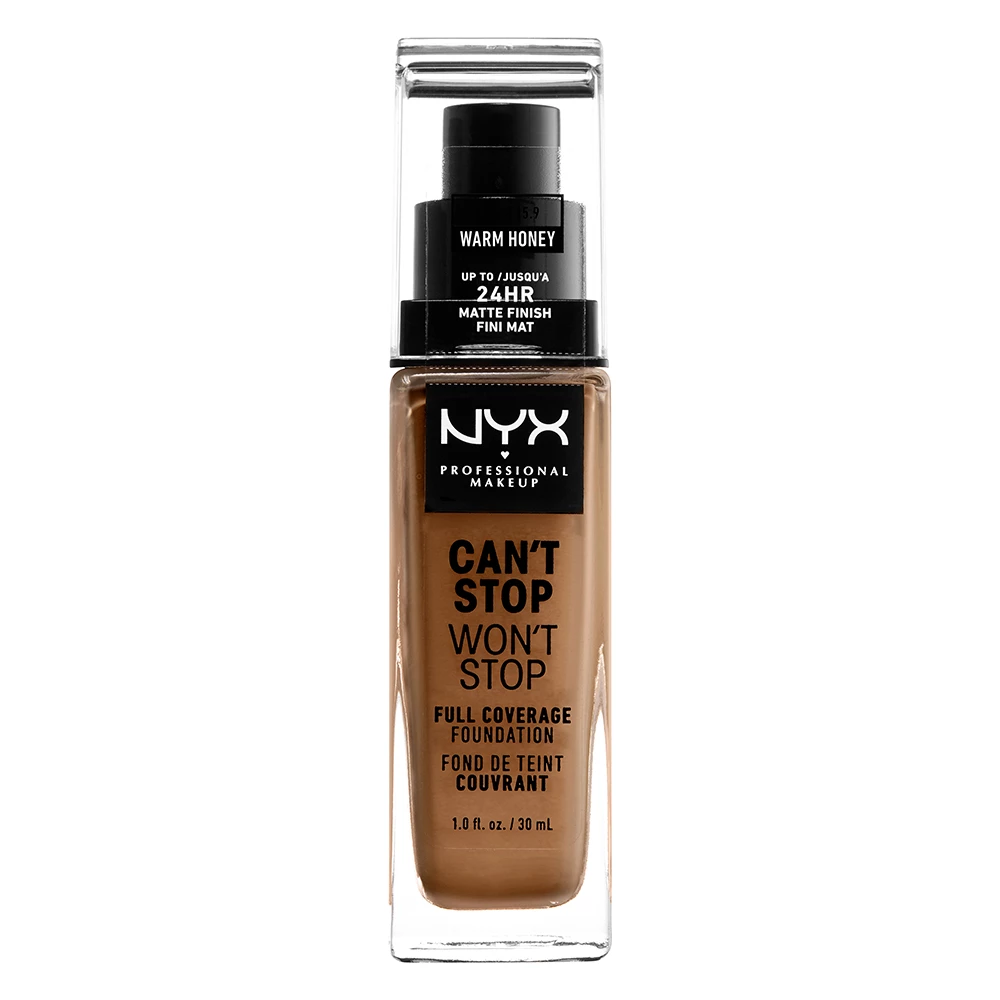 NYX Professional Makeup - Can't Stop Won't Stop Foundation Warm Honey på KICKS.no