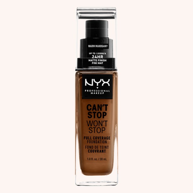 Can't Stop Won't Stop Foundation Warm Mahogany Can't Stop Won't Stop Foundation Warm Mahogany