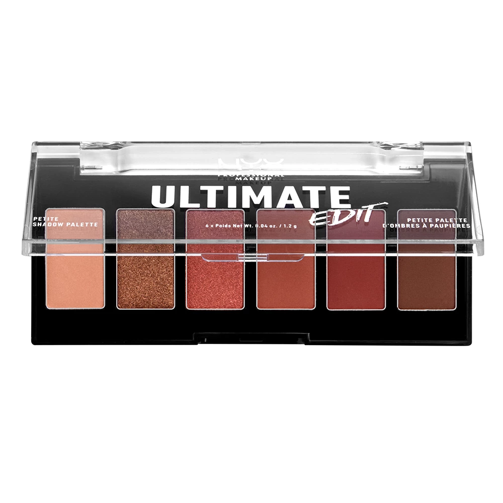 NYX Professional Makeup - Ultimate Edit Petite Shadow Palette Warm Neutrals på KICKS.no