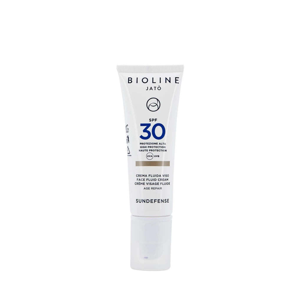 Bioline Jatò - High Protection Face Fluid Cream Age Repair SPF30 50 ml på KICKS.se