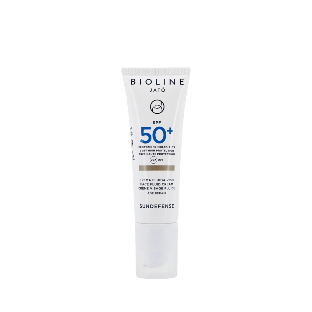 Bioline Jatò - Very High Protection Face Fluid Cream Age Repair SPF50+ 50 ml på KICKS.se