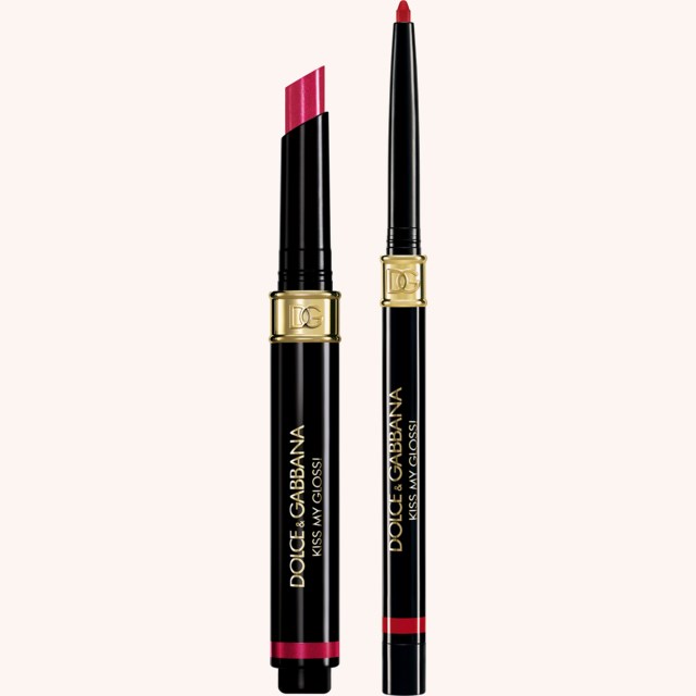 Kiss My Gloss! 4D Gloss Stick & Lip Liner Duo 05 Pout Kiss My Gloss! 4D Gloss Stick & Lip Liner Duo 05 Pout