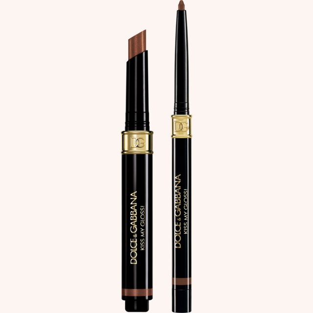 Kiss My Gloss! 4D Gloss Stick & Lip Liner Duo 03 Chat