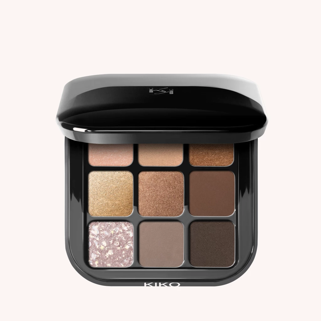 Glamour Multi Finish Eye Shadow Palette 01 Earth Tones