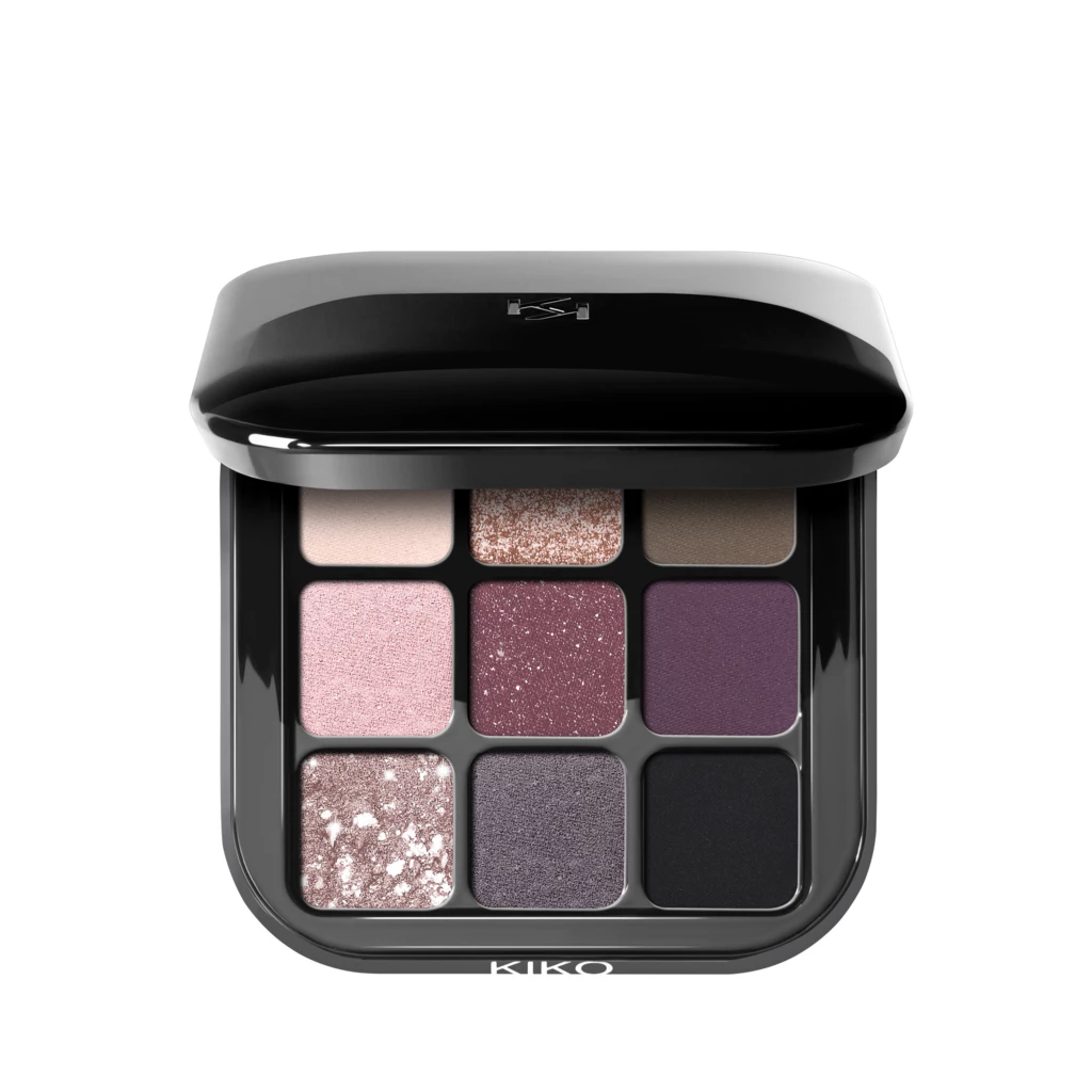 KIKO Milano - Glamour Multi Finish Eye Shadow Palette 04 Mauve Selection på KICKS.se