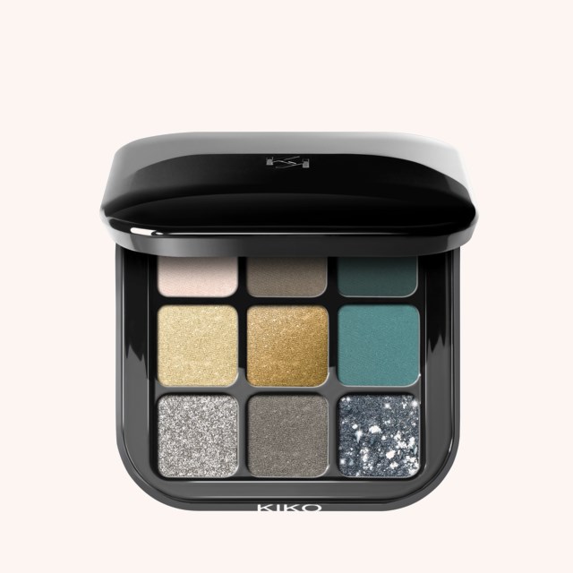 Glamour Multi Finish Eye Shadow Palette 06 Green Vibes