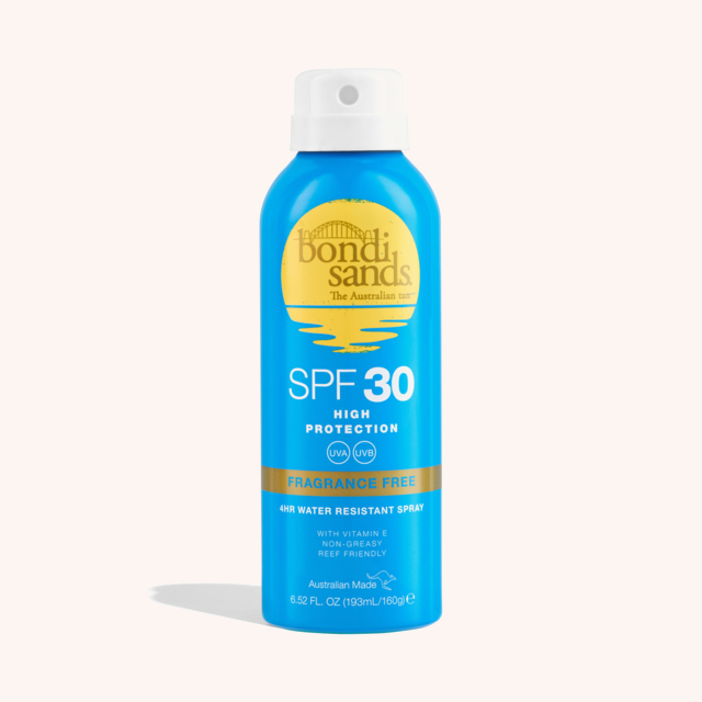 SPF30 Fragrance Free Aerosol Mist Spray 160 g SPF30 Fragrance Free Aerosol Mist Spray 160 g