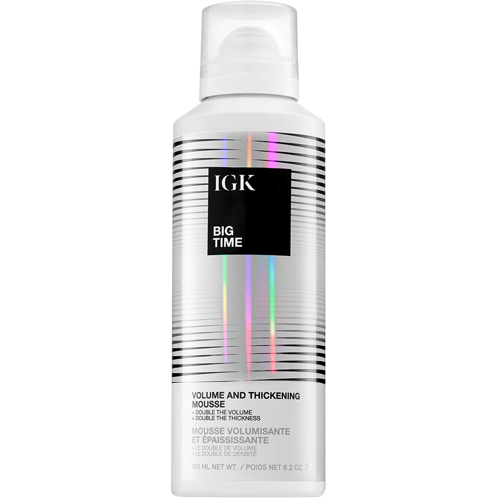 IGK - Big Time Volume and Thickening Hair Mousse 180 ml på KICKS.no