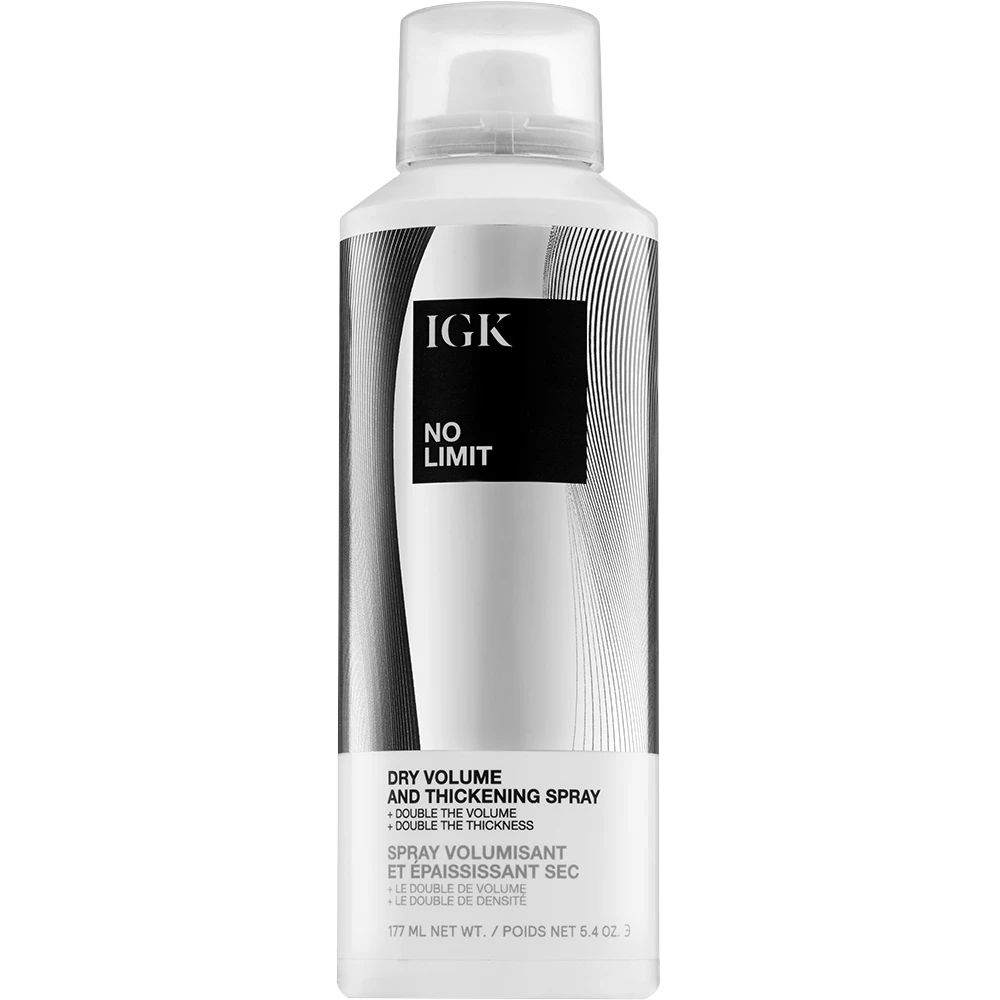 IGK - No Limit Dry Volume & Thickening Finishing Spray 177 ml på KICKS.se