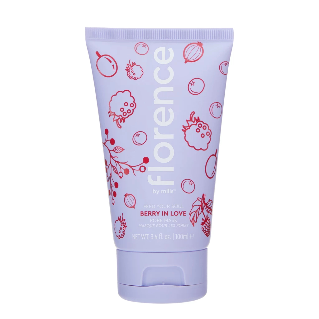 Florence By Mills - Feed Your Soul Berry In Love Pore Mask 100 ml på KICKS.se