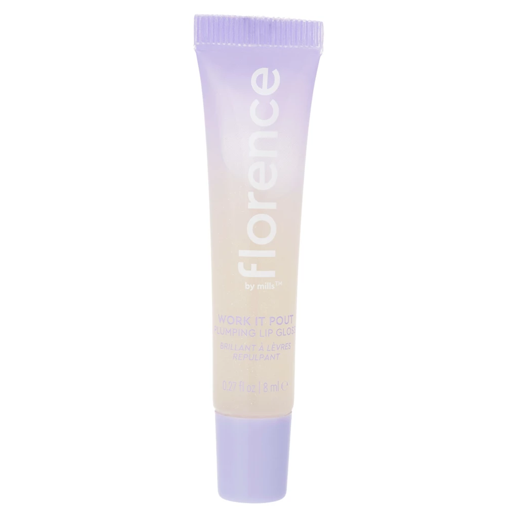Florence By Mills - Work It Pout Plumping Lip Gloss Sunny Hunny (champagne) på KICKS.se