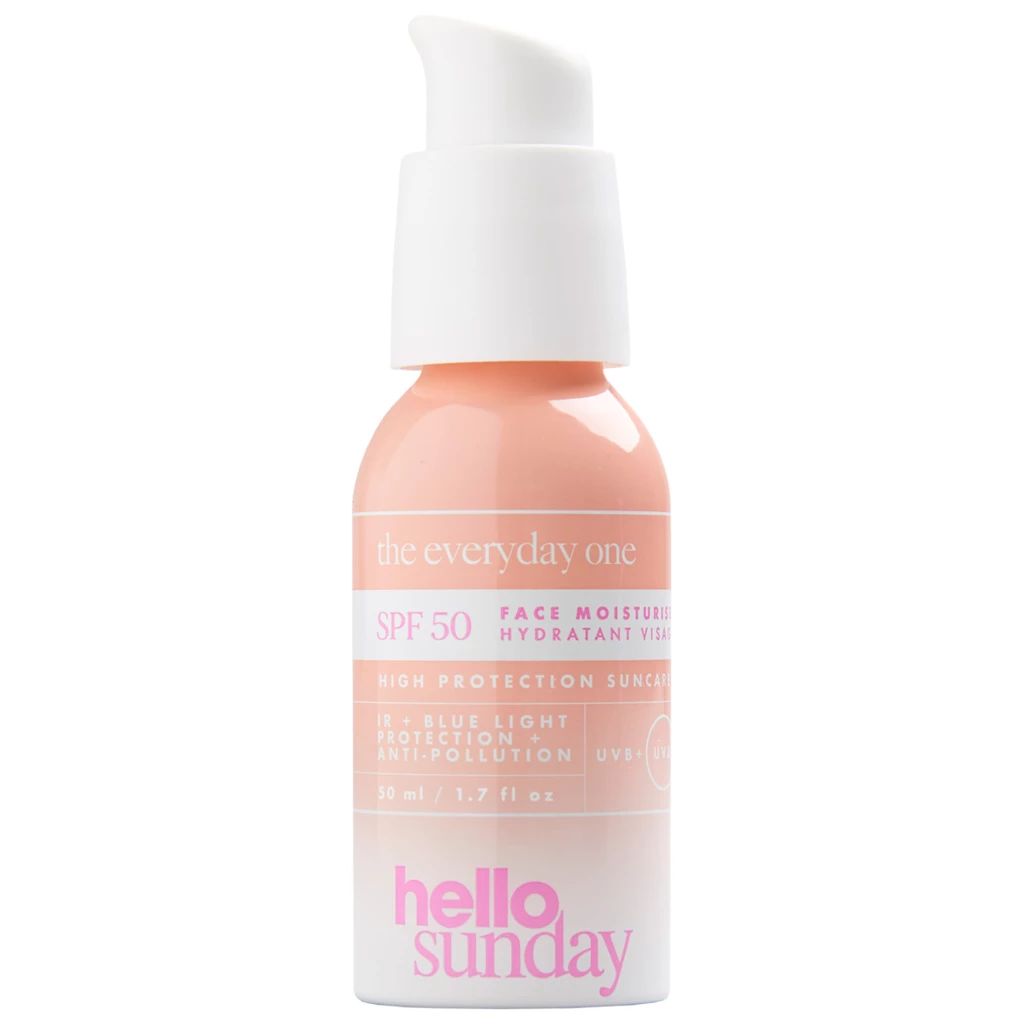 Hello Sunday - The Everyday One - Face Moisturiser SPF50 50 ml på KICKS.se