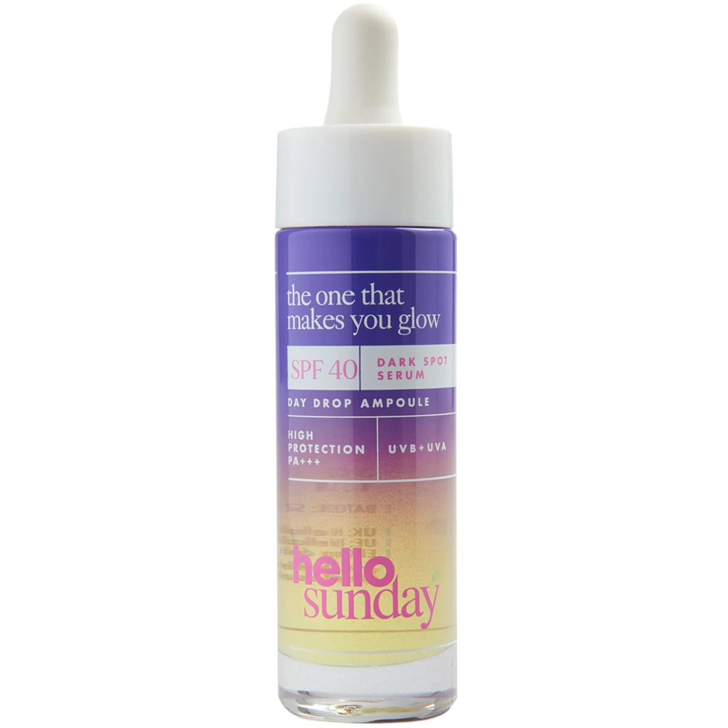 Hello Sunday - The One That Makes You Glow - Dark Spot Serum SPF40 30 mlosoitteessa Kicks.fi