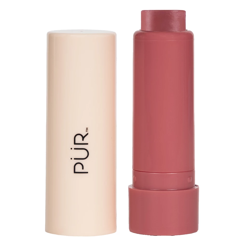 PÜR Silky Tint Creamy Multitasking Stick With Peptides Berry Best - 6 g