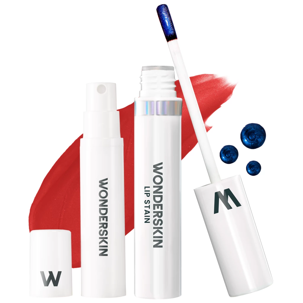 Wonderskin Wonder Blading Peel & Reveal Lip Stain Kit Hayley (Rich Neutral Red) - 4 ml