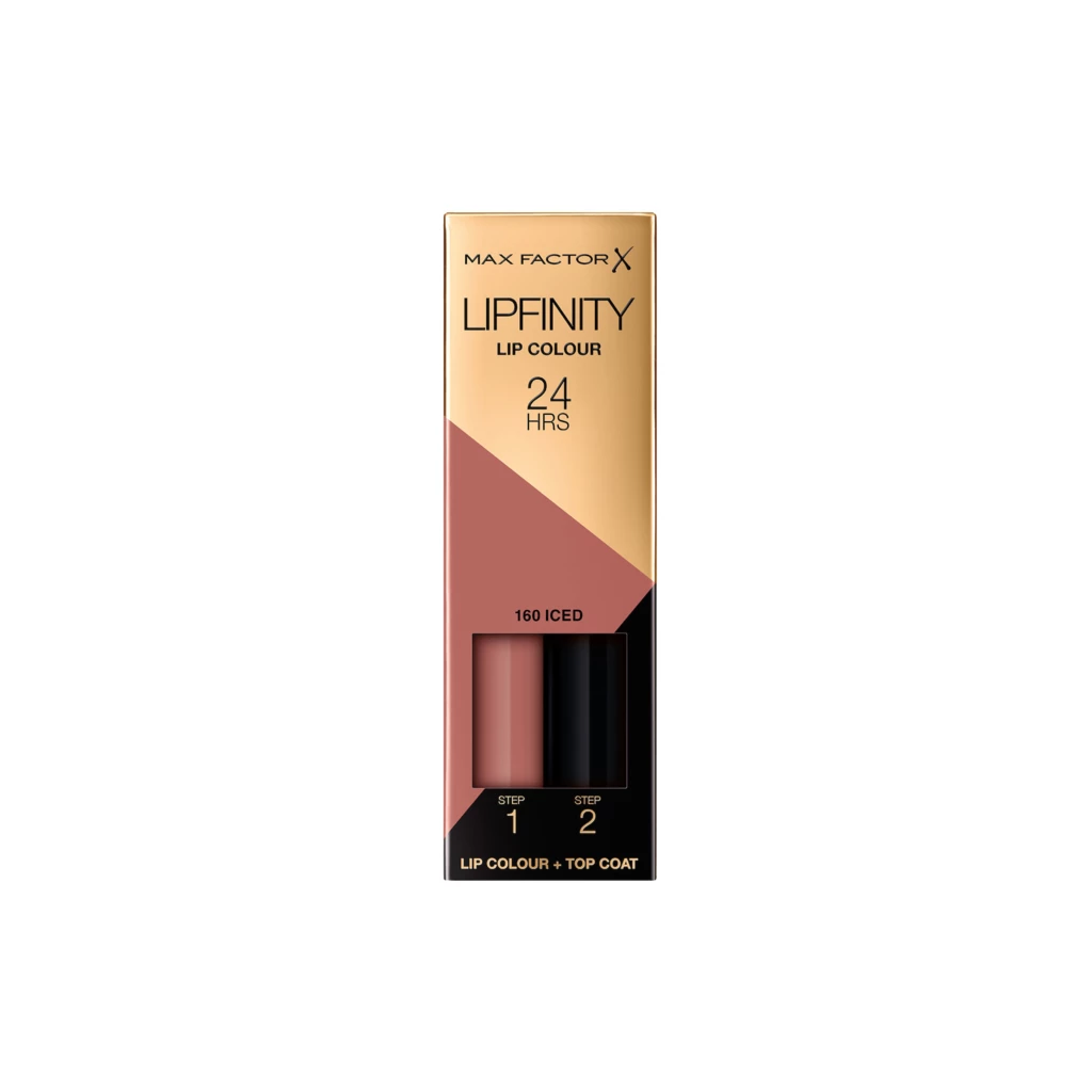 Max Factor - Lipfinity 2-step Long Lasting Lipstick 160 Iced på KICKS.se