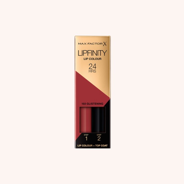 Lipfinity 2-step Long Lasting Lipstick 102 Glistening Lipfinity 2-step Long Lasting Lipstick 102 Glistening
