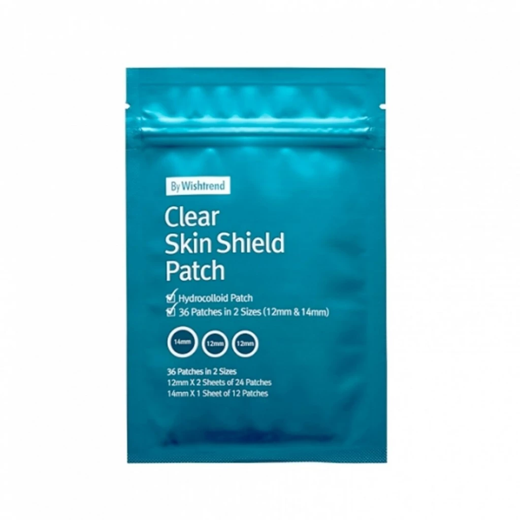 By Wishtrend - Clear Skin Shield Patch 36 pcs på KICKS.se
