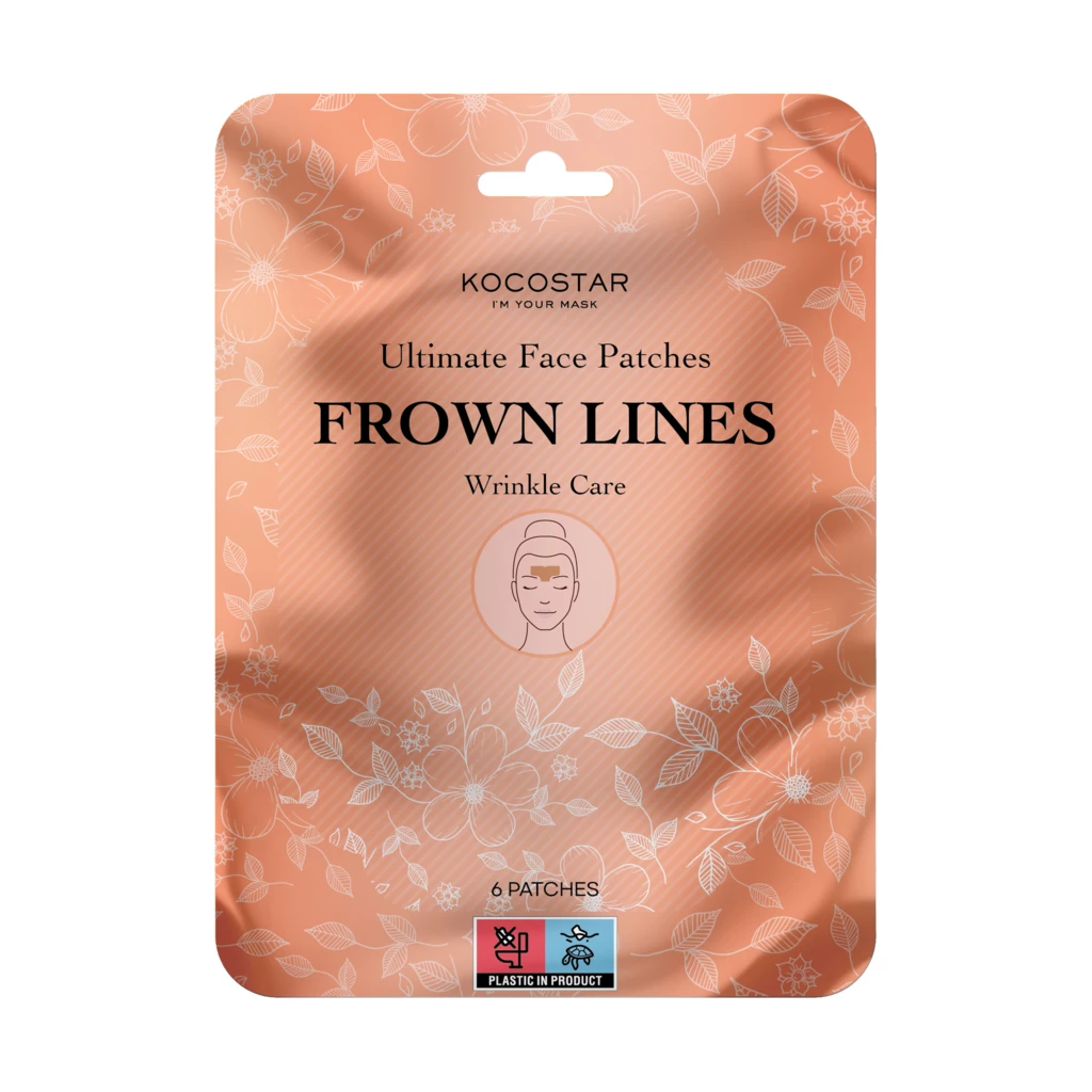 Kocostar - Ultimate Face Patches Frown Lines 6 pcsosoitteessa Kicks.fi