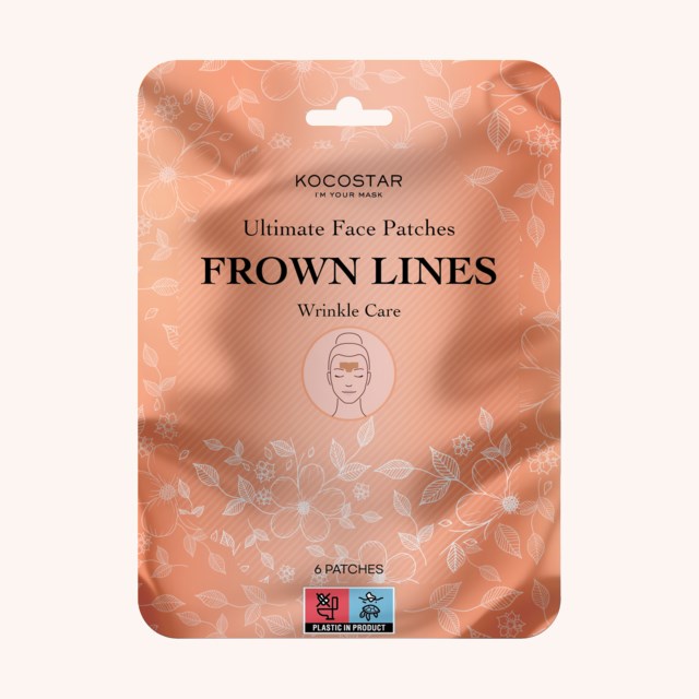 Ultimate Face Patches Frown Lines 6 pcs Ultimate Face Patches Frown Lines 6 pcs