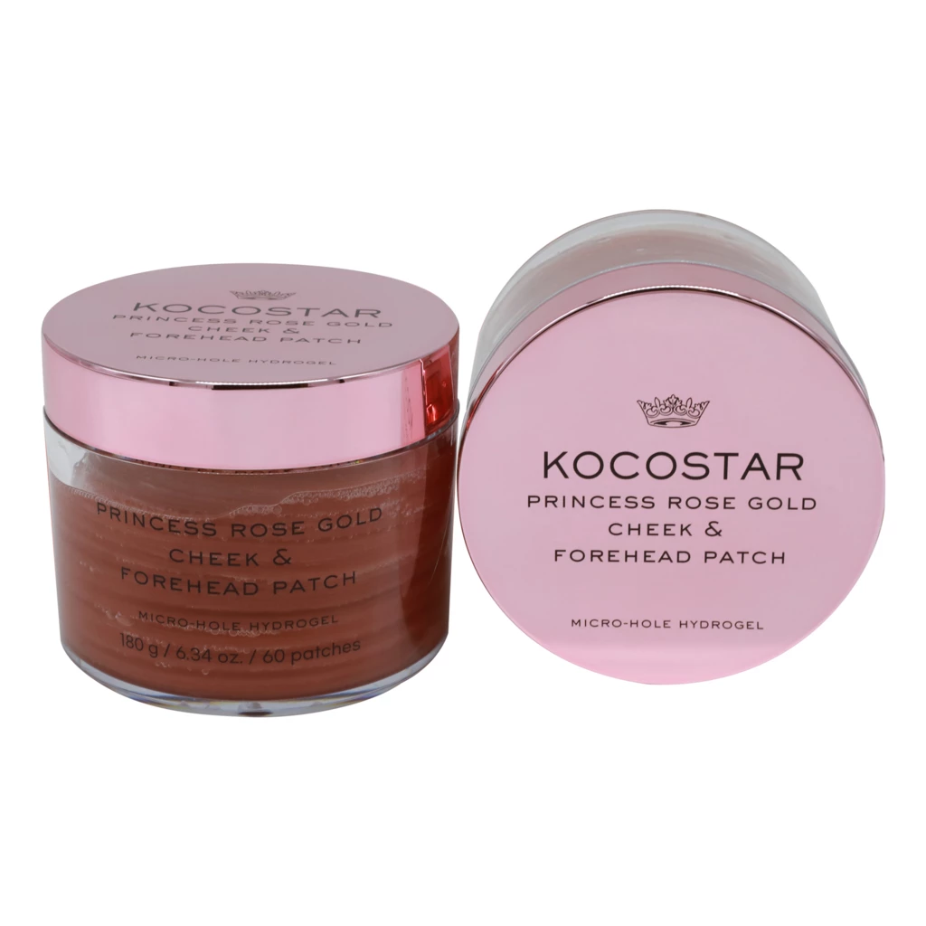 Kocostar - Princess Rose Gold Cheek & Forehead Patch with Micro-Hole Hydrogel 60 pcs på KICKS.no