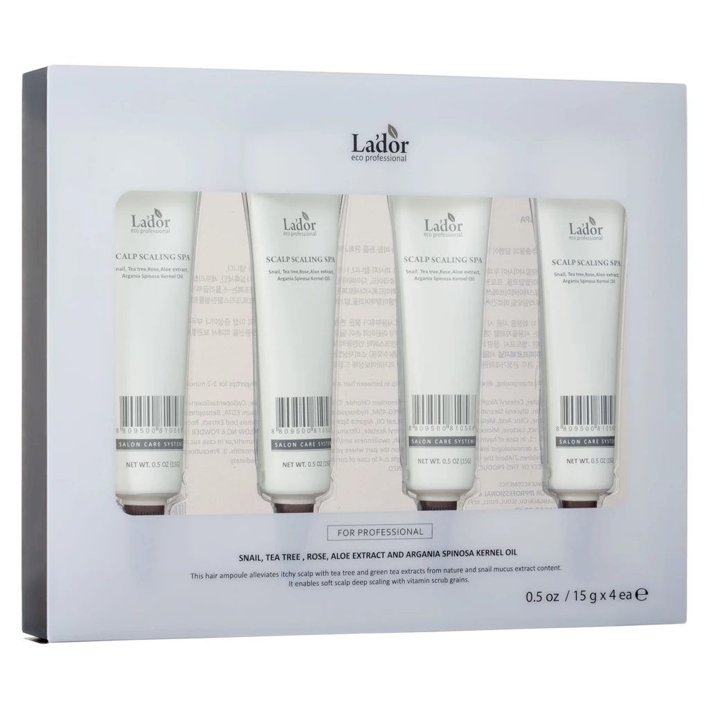 La'dor - Scalp Scaling Spa Ampoule 4 pcs på KICKS.no