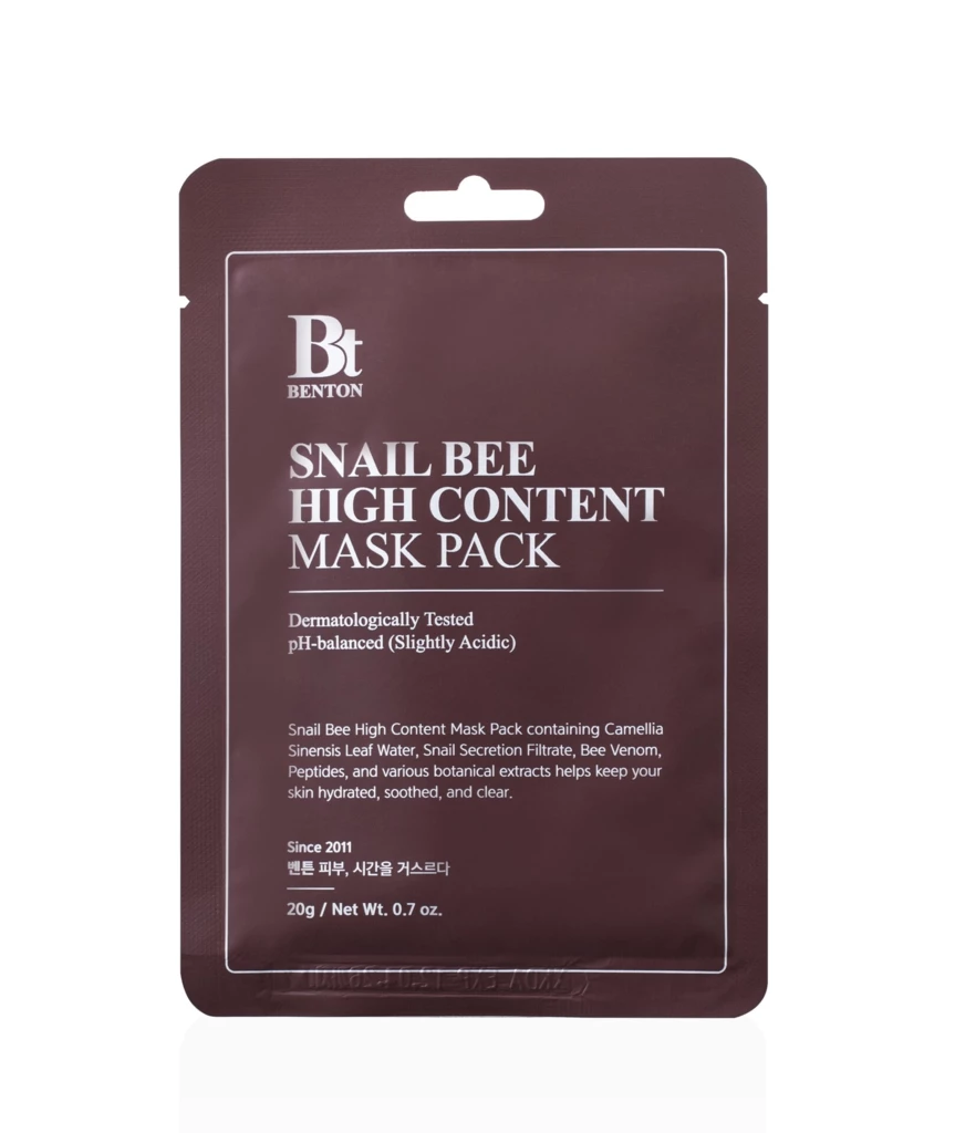 Benton - Snail Bee High Content Mask på KICKS.se