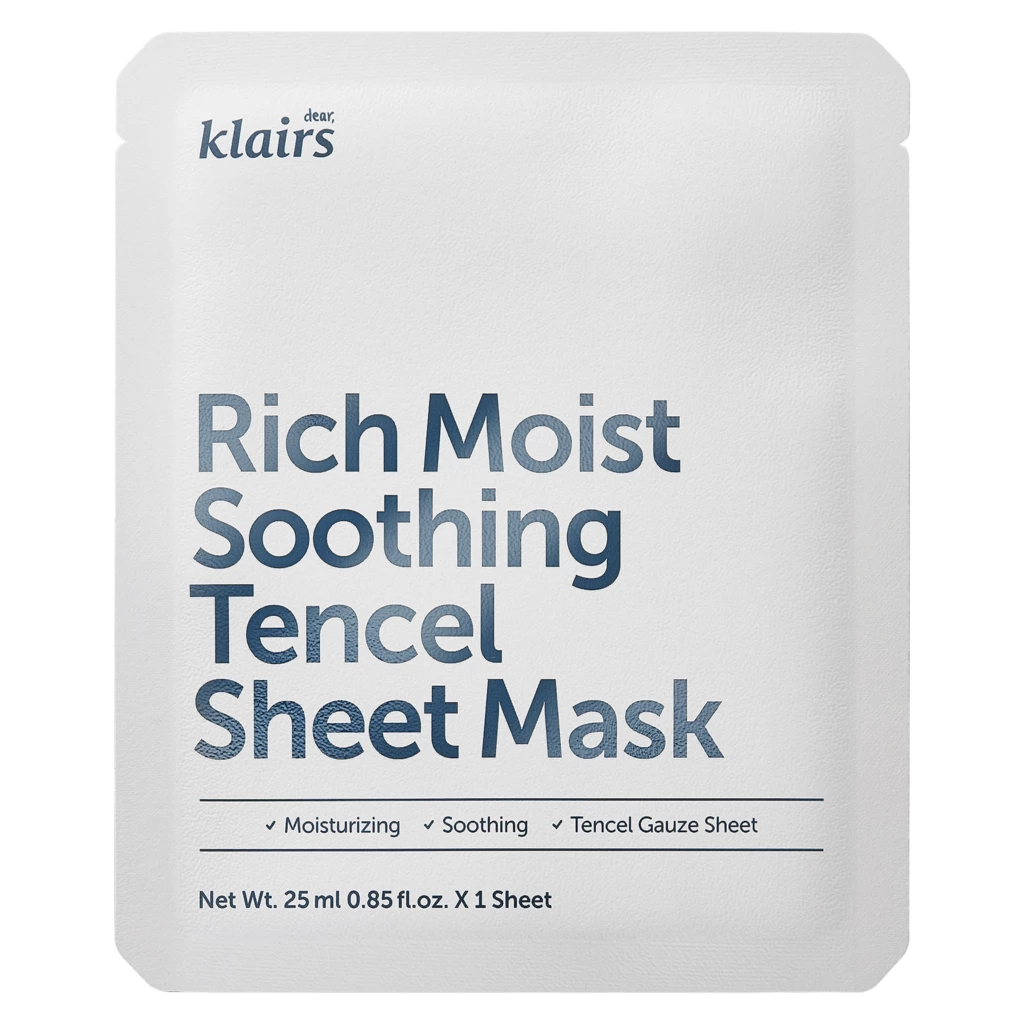 Klairs - Rich Moist Soothing Tencel Sheet Mask på KICKS.se