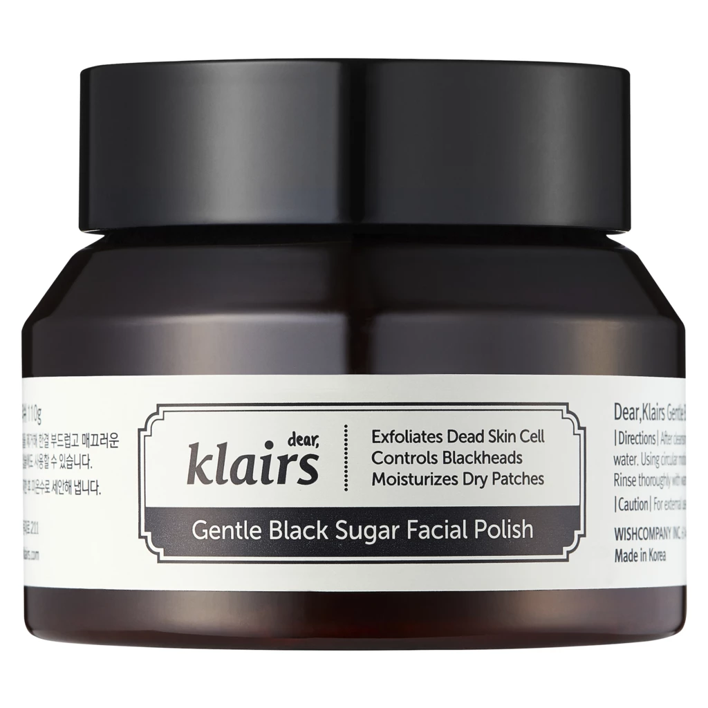 Klairs - Gentle Black Sugar Facial Polish 110 g på KICKS.se