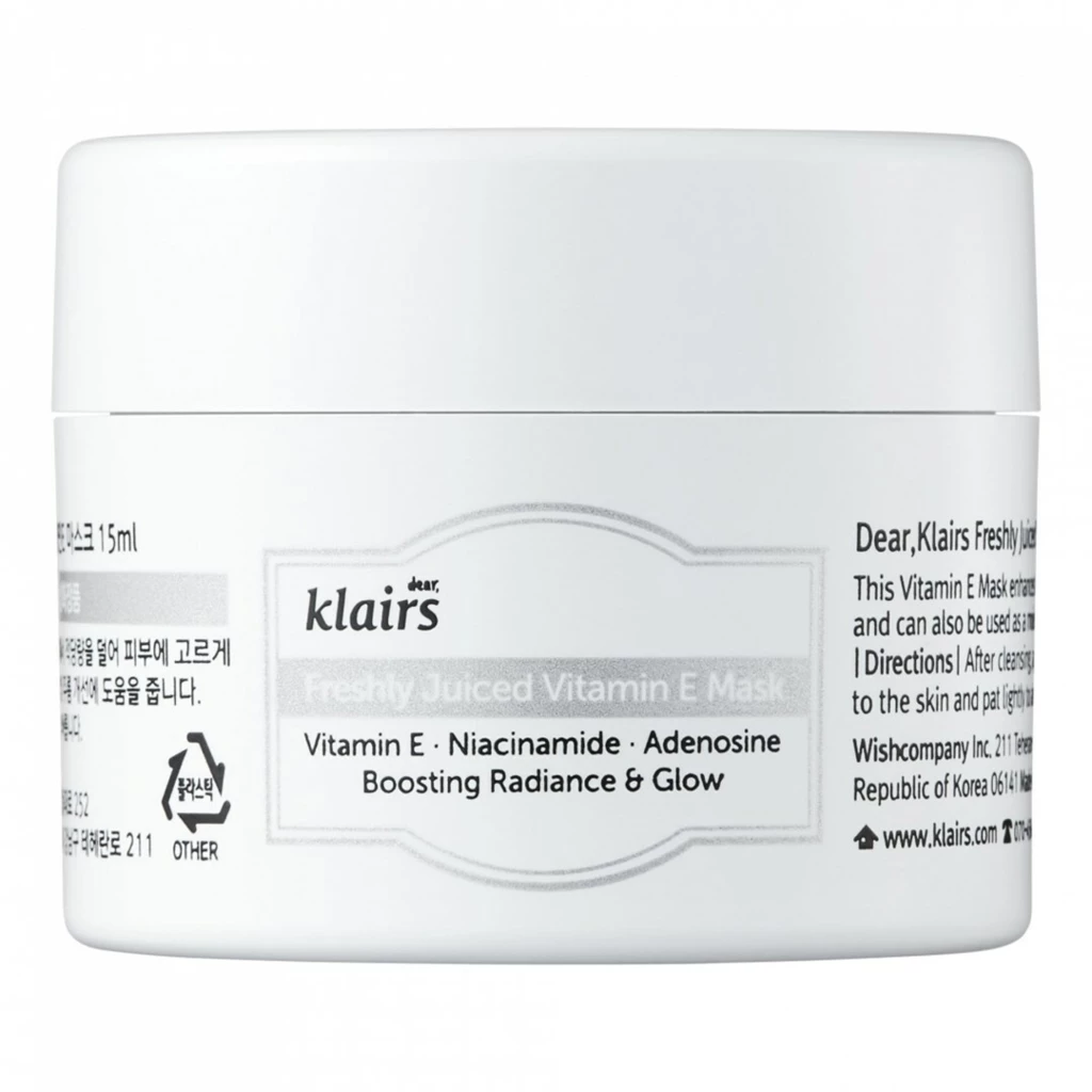Klairs - Freshly Juiced Vitamin E Mask 15 ml på KICKS.no