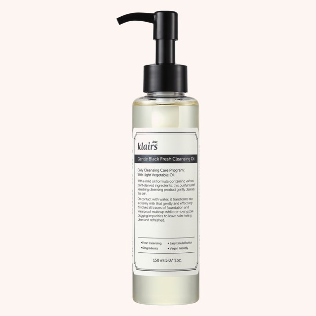 Gentle Black Fresh Cleansing Oil 150 ml Gentle Black Fresh Cleansing Oil 150 ml